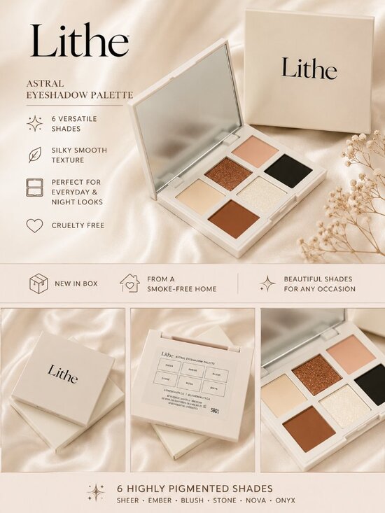 Lithe Other - Lithe Astral Eyeshadow Palette 6 Shades New in Box